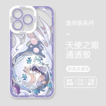 蘋果 系列原神天使眼透明防摔軟殼