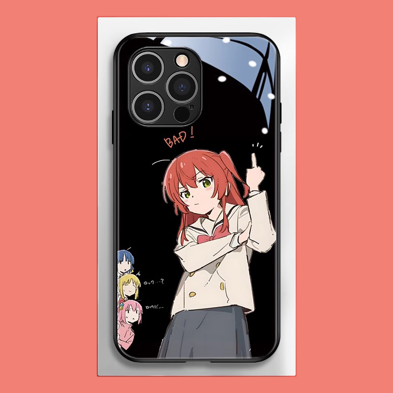 孤獨搖滾新款高清全包防摔玻璃殼