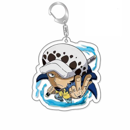 航海王草帽團路飛索隆喬巴羅賓亞力克鑰匙扣 掛飾【單買三件起送】