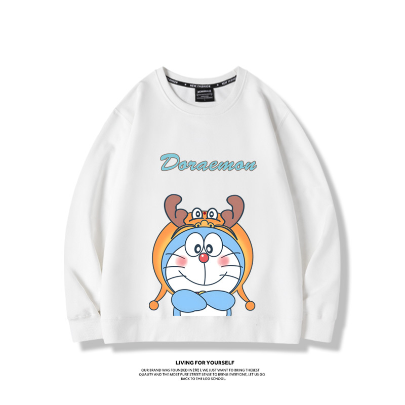 叮噹貓联名龙年2024親子情侶裝 圓領長袖