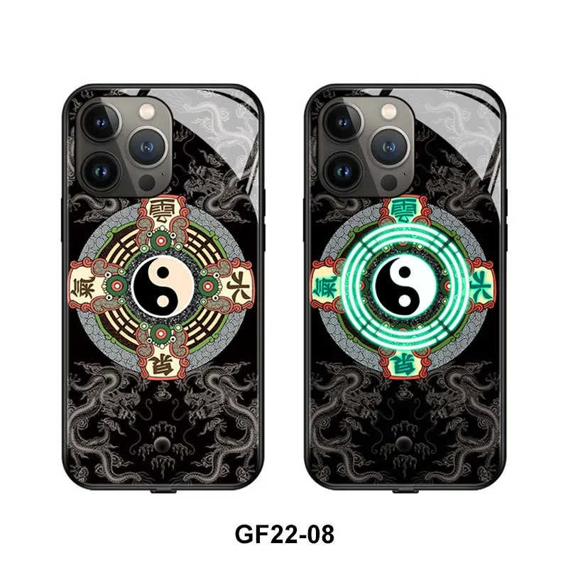 國潮古風來電閃智能發光手機殼