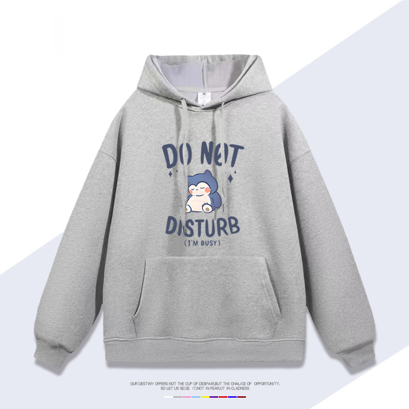 寶可夢新款 2025秋冬新款 親子情侶男女連帽衛衣