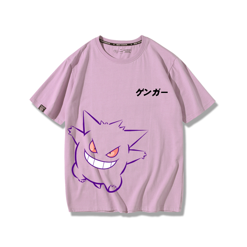 寶可夢 2024親子情侶男女同款 純棉T恤