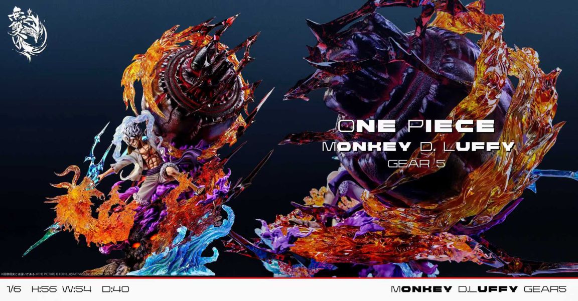 【預購】無雙工作室 第一款海賊王雕像 五檔 尼卡魯夫