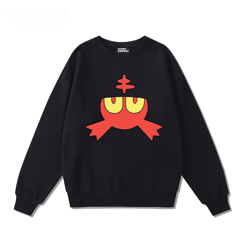 精靈寶可夢木木梟火斑喵 2024親子情侶裝 圓領長袖