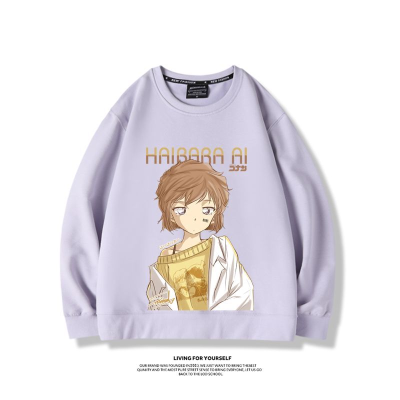 名偵探柯南2024親子情侶裝 圓領長袖