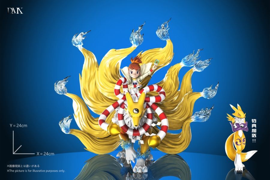 【預購】DMX STUDIO 數碼寶貝三代 九尾狐&留姬&妖狐獸