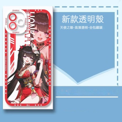 蘋果 系列星穹鐵道天使眼透明防摔軟殼