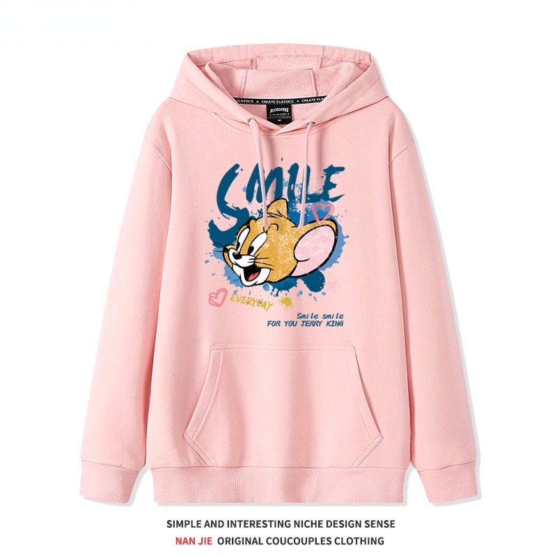 貓和老鼠 聯名衛衣2025秋冬新款 親子情侶裝連帽衛衣