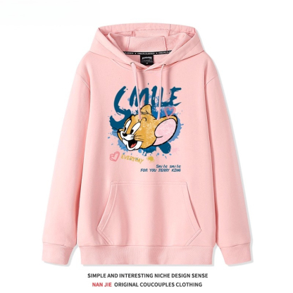 貓和老鼠 聯名衛衣2025秋冬新款 親子情侶裝連帽衛衣