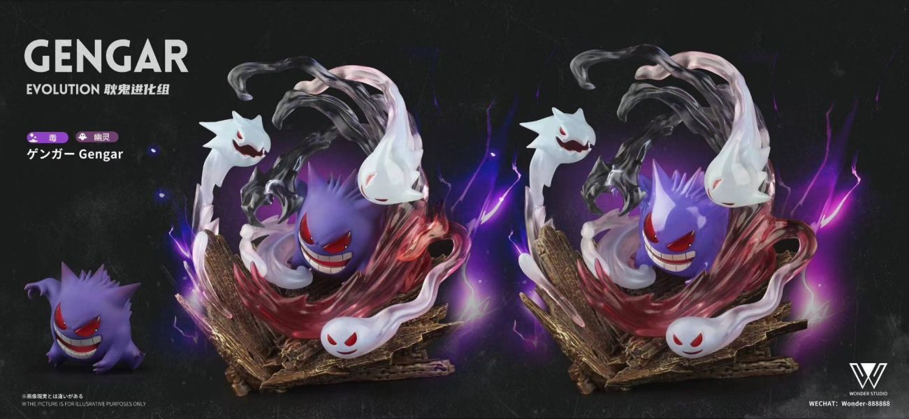 【預購】【現貨】玩得Wonder studio 技能博物館系列－耿鬼進化組