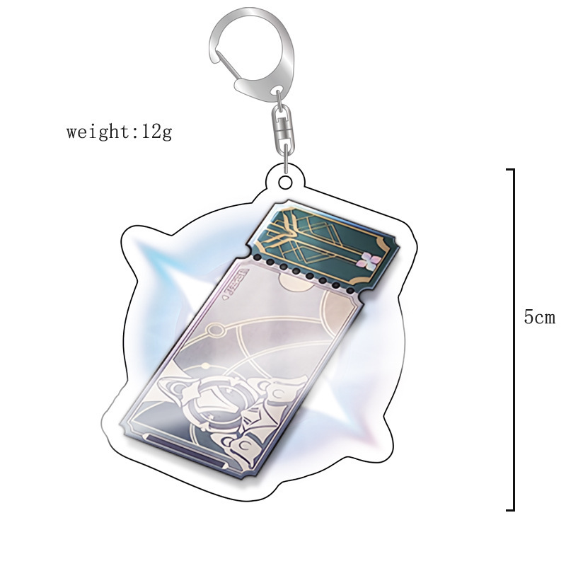 崩壞星穹鐵道愛莉希雅彥卿希露瓦景元白露姬子亞克力鑰匙扣掛飾【單買三件起送】