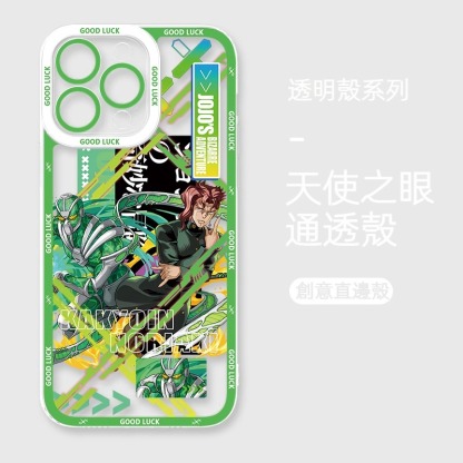 蘋果 系列jojo的奇妙冒險天使眼透明防摔軟殼