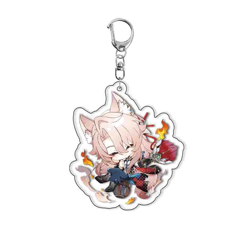 崩壞星穹鐵道愛莉希雅亞克力鑰匙扣掛飾遊戲周邊銀狼景元 白露【單買三件起送】