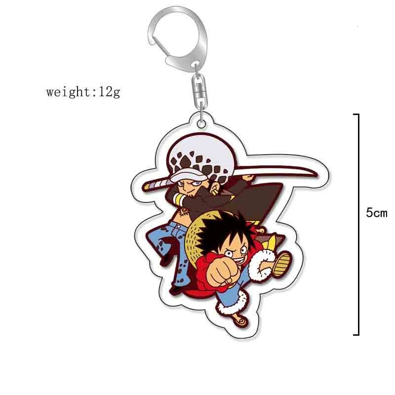 航海王 草帽路飛索隆羅香克斯周邊鑰匙扣 掛飾【單買三件起送】
