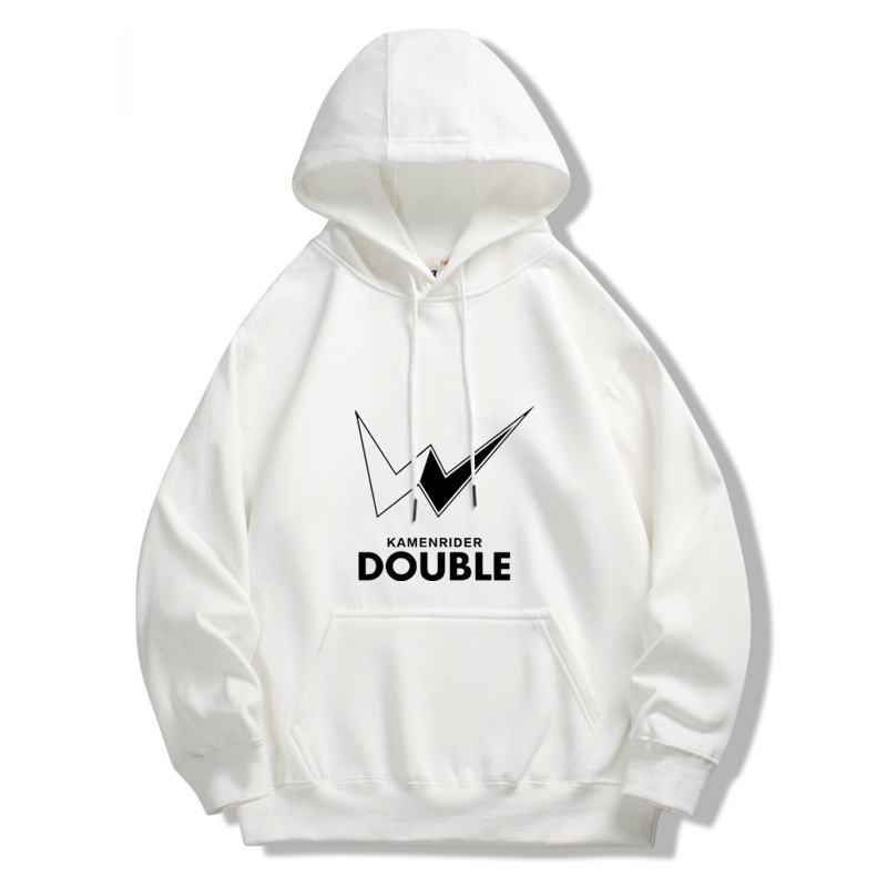 假面騎士 衛衣2024秋冬新款親子情侶裝薄絨款連帽衛衣
