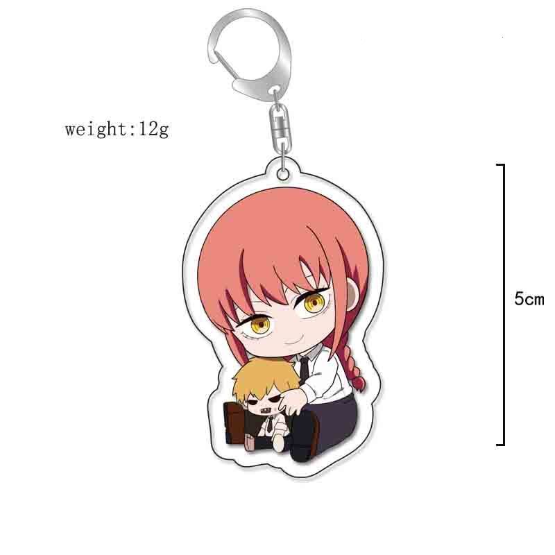 鏈鋸人鑰匙扣Chainsaw Man電次瑪奇瑪帕瓦蕾塞亞克力掛飾【單買三件起送】