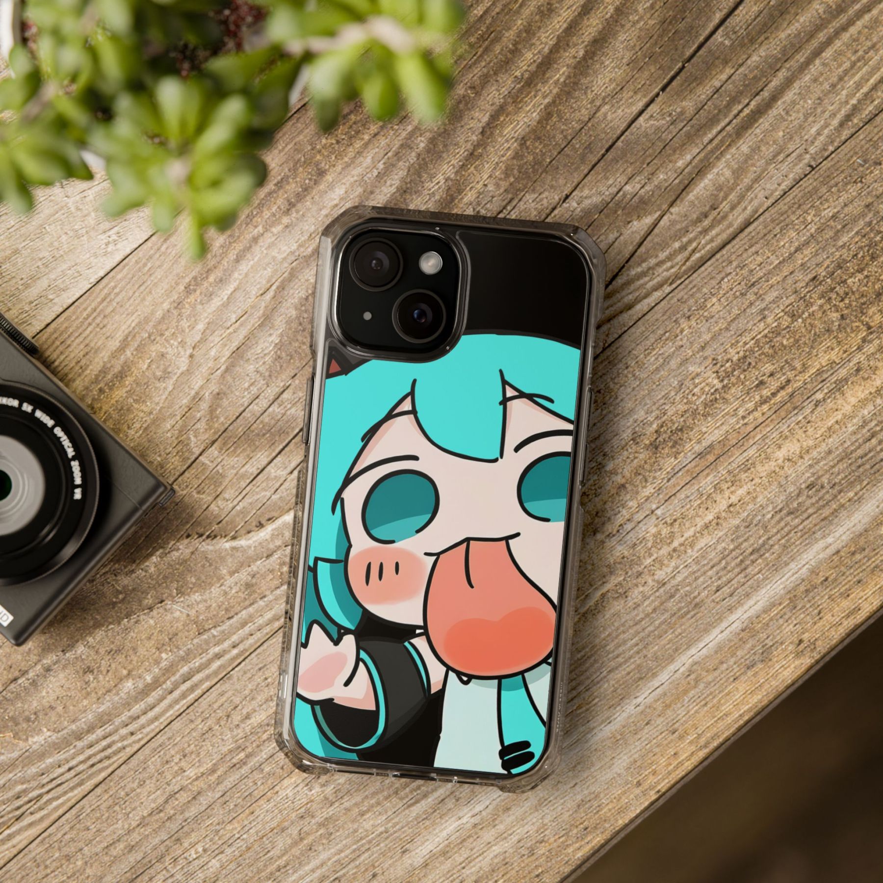 初音未來&舔屏Miku磁吸手機殼