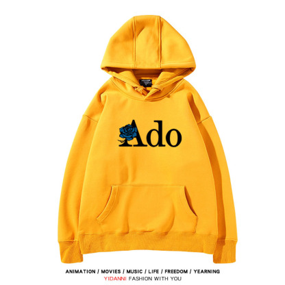 Ado歌手同人 寬鬆百搭 秋冬款 寬鬆連帽衛衣