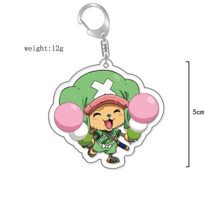 航海王草帽路飛索隆喬巴羅賓亞力克鑰匙扣掛飾【單買三件起送】