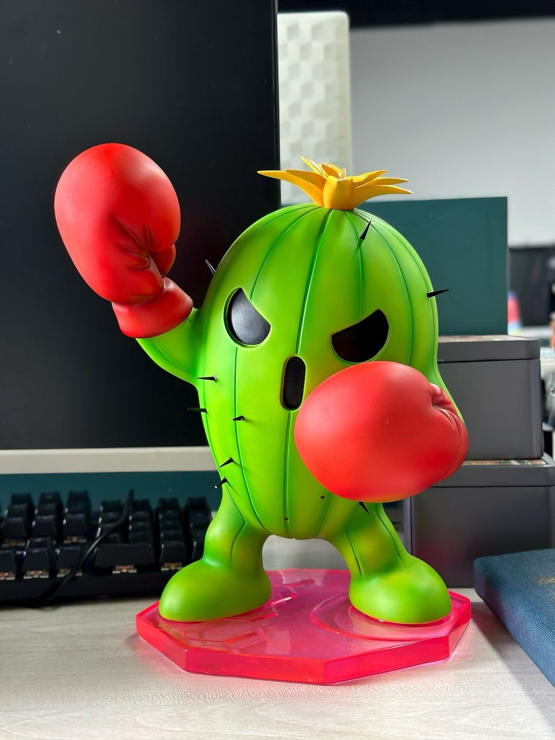 仙人掌獸限量版 數碼寶貝GK雕像