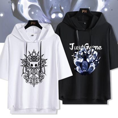 空洞騎士Hollow Knight聯名 連帽短袖T恤