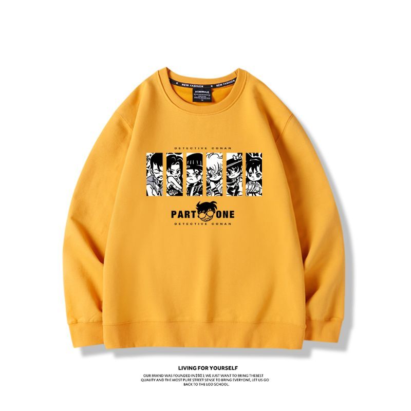 名偵探柯南2024親子情侶裝 圓領長袖