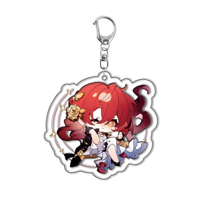 崩壞星穹鐵道愛莉希雅亞克力鑰匙扣掛飾遊戲周邊銀狼景元 白露【單買三件起送】