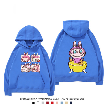 labubu新款 寬鬆百搭 秋冬款 寬鬆連帽衛衣