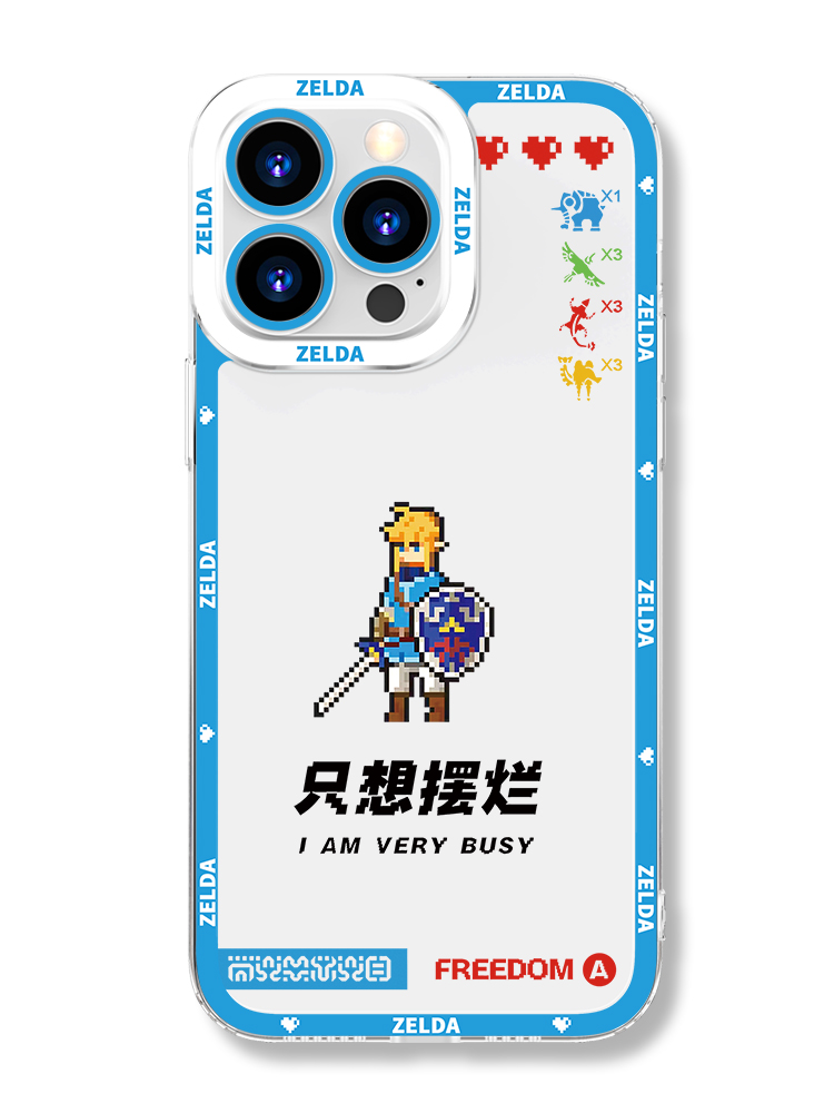 蘋果 系列塞爾達傳說天使眼透明防摔手機殼