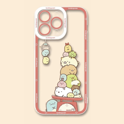 角落生物天使眼透明防摔軟殼