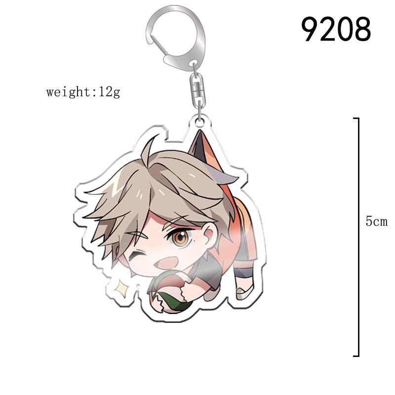 排球少年周邊亞力克鑰匙扣影山飛雄日向翔陽孤爪研磨西谷夕及川徹 掛飾【單買三件起送】