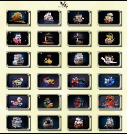 【預購】M4 全員船-系列第二十四彈 卡普海軍船 卡普軍艦