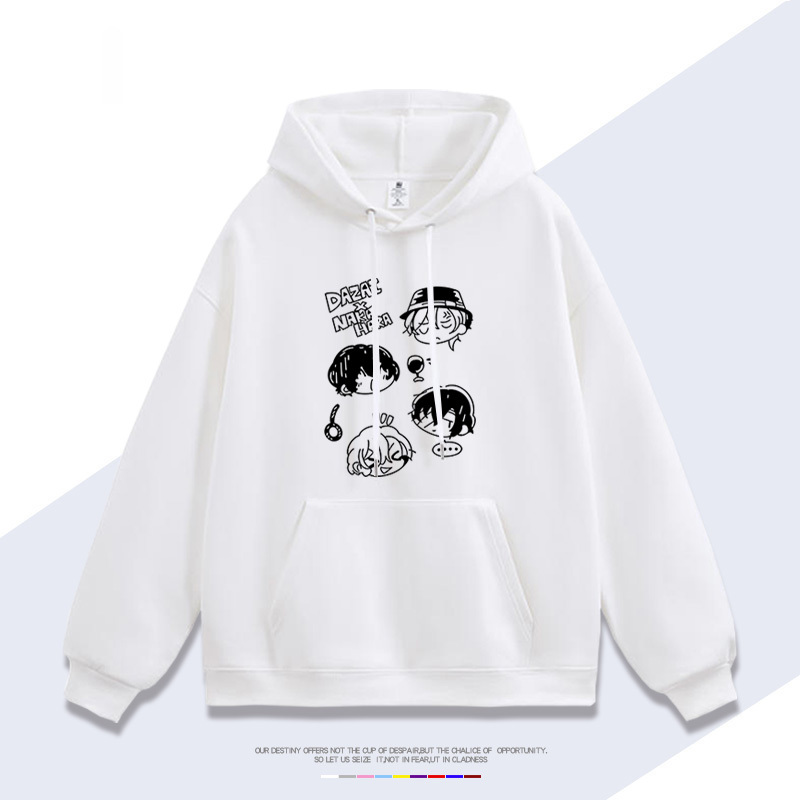 文豪野犬 聯名衛衣2025秋冬新款 親子情侶裝連帽衛衣