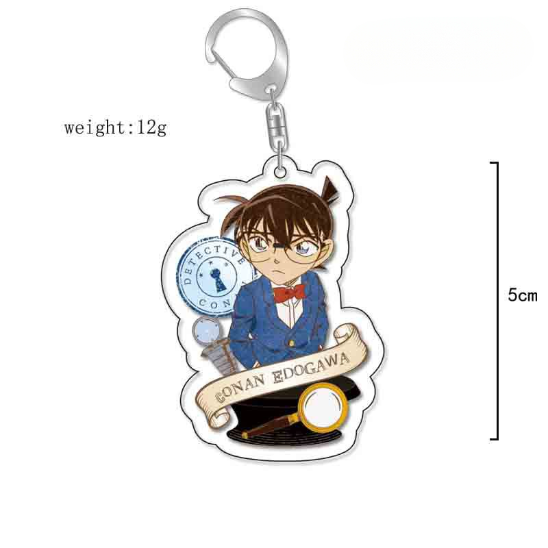 名偵探柯南周邊 灰原哀基德赤井秀一安室透世良真純亞克力鑰匙扣掛飾【單買三件起送】