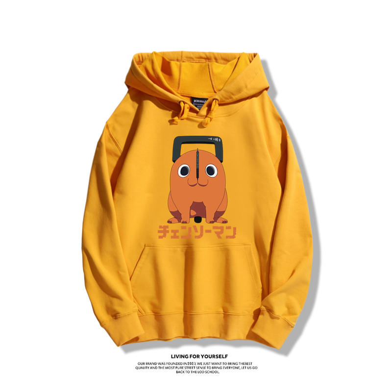 鏈鋸人新款 親子情侶男女款連帽衛衣