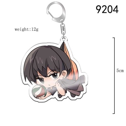 排球少年周邊亞力克鑰匙扣影山飛雄日向翔陽孤爪研磨西谷夕及川徹 掛飾【單買三件起送】