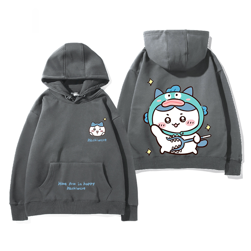 吉伊卡哇chiikawa小可愛吉伊烏薩奇小八聯名周邊衛衣百搭情侶衣服