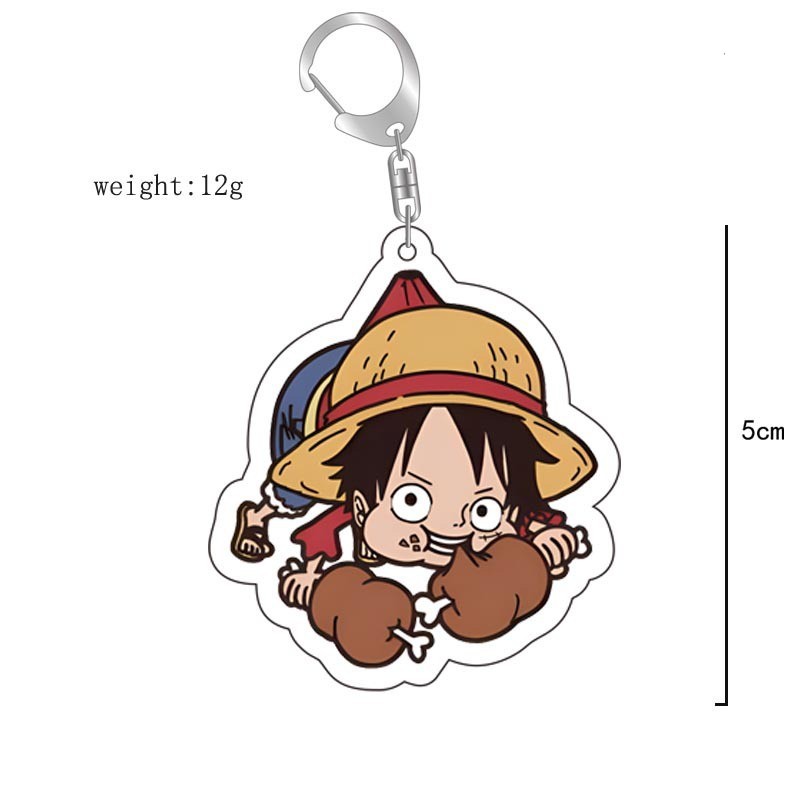 航海王 草帽路飛索隆羅香克斯周邊鑰匙扣 掛飾【單買三件起送】