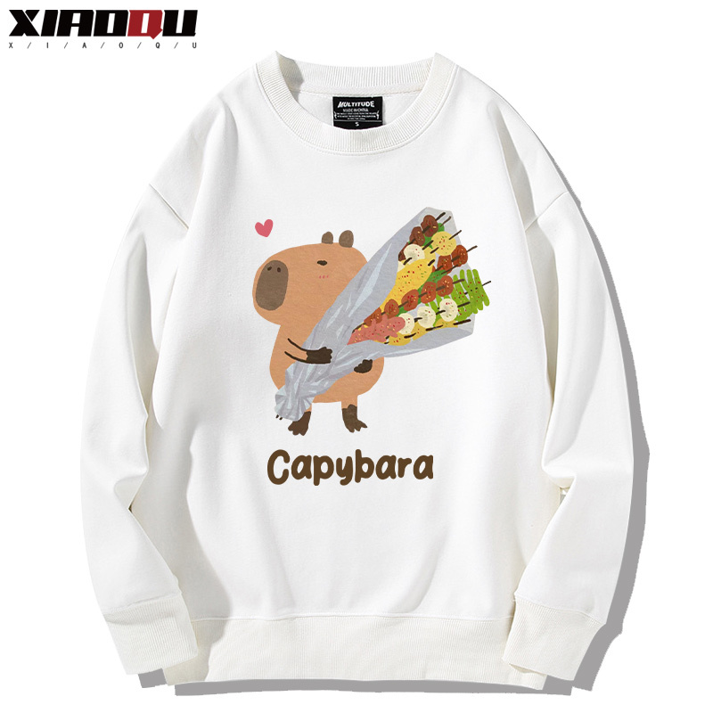 卡皮巴拉 2024親子情侶裝 圓領長袖