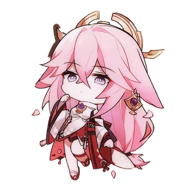 原神旅行者可莉安柏凱亞克力雙面鑰匙扣個性掛飾遊戲周邊薔薇魔女【單買三件起送】