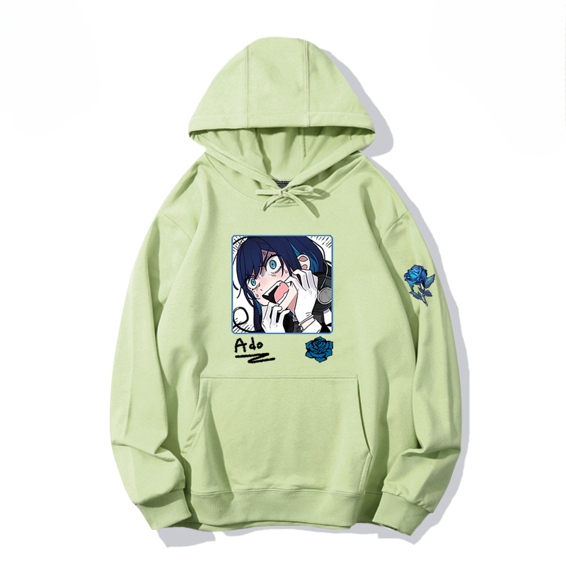 Ado歌手同人 寬鬆百搭 秋冬款 寬鬆連帽衛衣