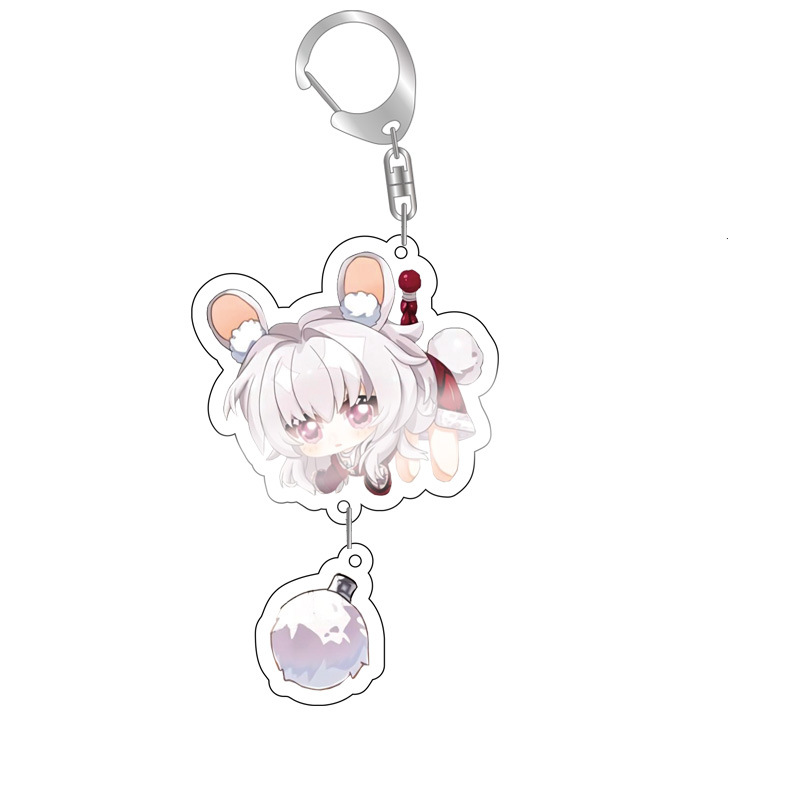 崩壞星穹鐵道愛莉希雅彥卿希露瓦景元白露姬子亞克力鑰匙扣掛飾【單買三件起送】