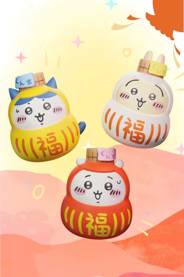 【預購】潮社 chiikawa溫泉達摩