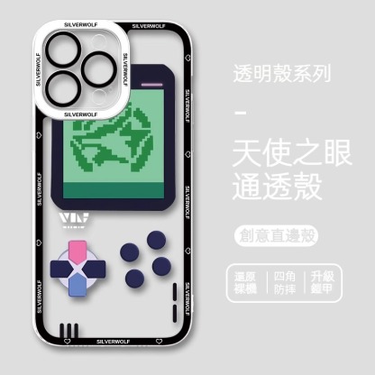 蘋果 系列銀狼星穹鐵道天使眼透明防摔軟殼
