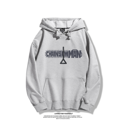 鏈鋸人新款 親子情侶男女款連帽衛衣