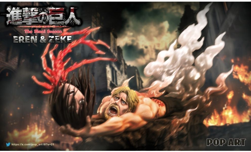 【預購】POP.ART工作室 接頭霸王 艾倫&吉克