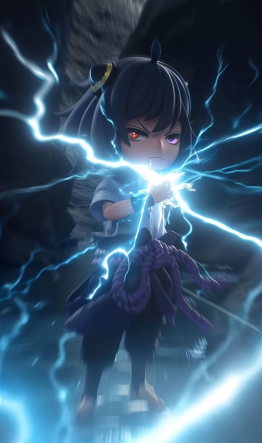 ZH 整活 輪回女孩 佐助安妮亞 雙頭雕 