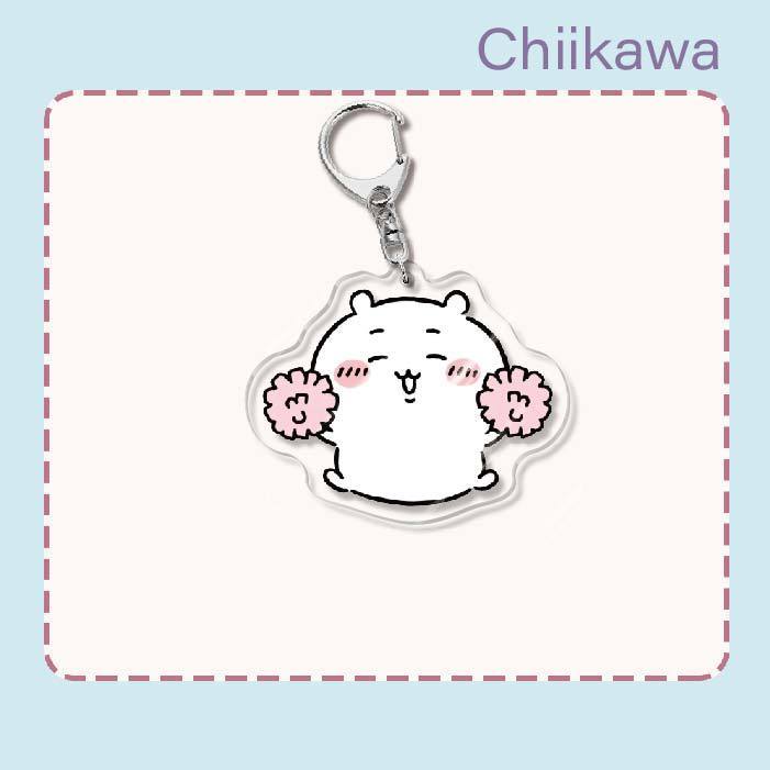 chiikawa 吉伊卡哇小八亞克力 鑰匙扣掛飾