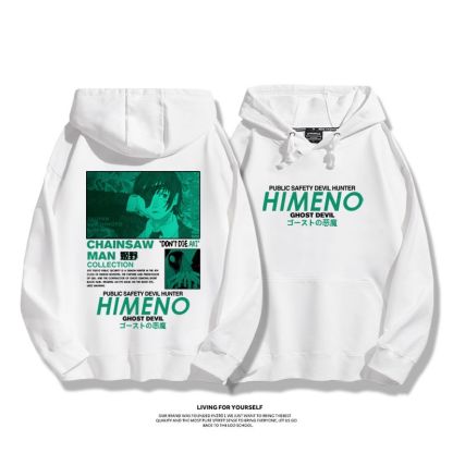 鏈鋸人新款 親子情侶男女款連帽衛衣